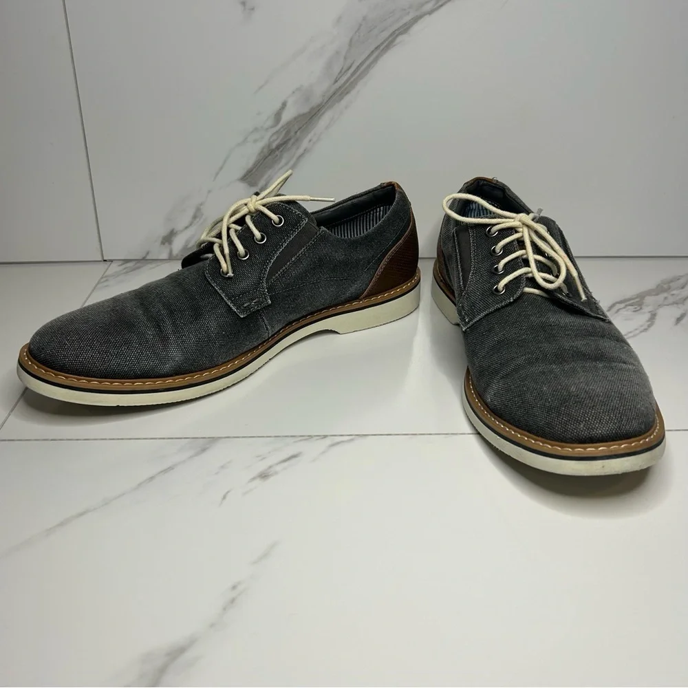 Nunn Bush Gray and Brown Oxfords Size 10